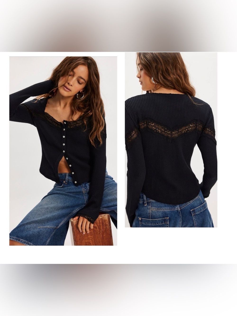 Free People Let's Party Cardi